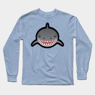 Smiling Shark - Little Eyes Long Sleeve T-Shirt